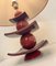 Japanische Pagoda Tischlampe von Louis Drimmer, Frankreich, 1980er 7