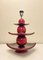 Japanische Pagoda Tischlampe von Louis Drimmer, Frankreich, 1980er 4