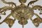 Antique Italian Oval Chandelier in Brass, 1920s, Image 14