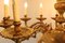 Antique Italian Oval Chandelier in Brass, 1920s, Image 2