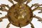 Antique Italian Oval Chandelier in Brass, 1920s, Image 6