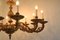 Antique Italian Oval Chandelier in Brass, 1920s, Image 10