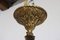 Antique Italian Oval Chandelier in Brass, 1920s, Image 17