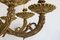 Antique Italian Oval Chandelier in Brass, 1920s, Image 18