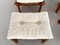 Italian Country Living Room Set in Oak with Bouclé Upholstery, 1970s, Set of 5, Image 15