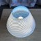 Mid-Century Italian Murano Glass Swirl Mushroom Table Lamp with Brass Base, 1970s 6