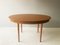 Mesa de comedor extensible Mid-Century moderna de Schrieber, años 60, Imagen 7