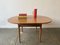 Mesa de comedor extensible Mid-Century moderna de Schrieber, años 60, Imagen 2