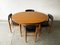 Mesa de comedor extensible Mid-Century moderna de Schrieber, años 60, Imagen 10