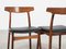 Sedie da pranzo Mid-Century in palissandro di Henning Kjaernulf per Bruno Hansen, Danimarca, anni '60, set di 6, Immagine 6