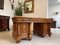 Wilhelminian Style Oak Column Desk Secretary 21