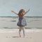 Joanna Woyda, The Beach: A Distance, 2024, Acrilico su tela, Immagine 3