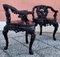 Oriental Armchairs, 1890s, Set of 4, Image 8