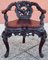 Oriental Armchairs, 1890s, Set of 4, Image 6