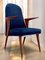 Italienische Mid-Century Stühle mit Armlehnen von Vittorio Dassi für Dassi Mobili Moderni, 1958, 3 . Set 8