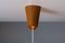 Grande Lampe à Suspension en Teck et Sisal attribuée à Temde Leuchten, 1960s 12