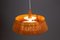 Lampada grande in teak e sisal attribuita a Temde Leuchten, anni '60, Immagine 7