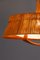 Lampada grande in teak e sisal attribuita a Temde Leuchten, anni '60, Immagine 11