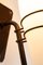 Große Außenlampe aus Metall und Opalglas 11