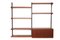 Teak Wandsystem von Kai Kristiansen für Fm Mobler, 1960er 1