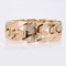 18 Karat Yellow Gold Geometric Curb Chain Large Bracelet, 1960s 11