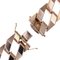 18 Karat Yellow Gold Geometric Curb Chain Large Bracelet, 1960s 10