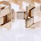 18 Karat Yellow Gold Geometric Curb Chain Large Bracelet, 1960s 7