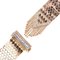 Diamonds 18 Karat Yellow Gold Belt Bracelet, 1950s 16