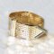 Diamonds 18 Karat Yellow Gold Belt Bracelet, 1950s 14