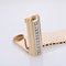 Diamonds 18 Karat Yellow Gold Belt Bracelet, 1950s 6