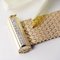 Diamonds 18 Karat Yellow Gold Belt Bracelet, 1950s 11