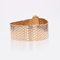 Diamonds 18 Karat Yellow Gold Belt Bracelet, 1950s 17