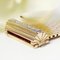 Diamonds 18 Karat Yellow Gold Belt Bracelet, 1950s 10