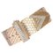 Diamonds 18 Karat Yellow Gold Belt Bracelet, 1950s 1