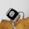 Art Deco Diamant Onyx Platin Ring, 1930er 15
