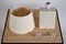 Bloc Pergament Lampen mit Pergament Papier Lampenschirmen von Atelier Cabanel, 2er Set 6