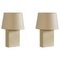 Bloc Pergament Lampen mit Pergament Papier Lampenschirmen von Atelier Cabanel, 2er Set 7