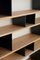 Polished Oak and Matte Black Horizontal Shelving Unit by Atelier Cabanel, Image 6