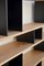 Polished Oak and Matte Black Horizontal Shelving Unit by Atelier Cabanel, Image 7