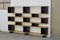Polished Oak and Matte Black Horizontal Shelving Unit by Atelier Cabanel, Image 3