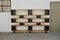 Polished Oak and Matte Black Horizontal Shelving Unit by Atelier Cabanel, Image 2
