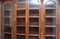 Antique Burr Walnut Bookcase, 1860 8