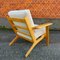 Ge-290 Lounge Chair by Hans J. Wegner for Getama, Denmark, 1960s 3