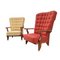 Sedie Rest vintage in quercia di Guillerme & Chambron per Votre Maison, set di 2, Immagine 2