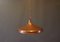 Lámpara colgante danesa de cobre, años 60, Imagen 2