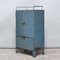 Vintage Industrial Blue Cabinet, 1960s, Image 3