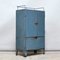 Industrieller Blauer Vintage Schrank, 1960er 2