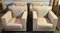 Fauteuils par Jean-Michel Frank & Adolphe Chanaux pour Ecart International, 1984, Set de 4 2