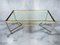 Mid-Century Italian Brass and Glass Coffee/Side Table, 1970s 2