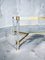 Mid-Century Italian Brass and Glass Coffee/Side Table, 1970s 3